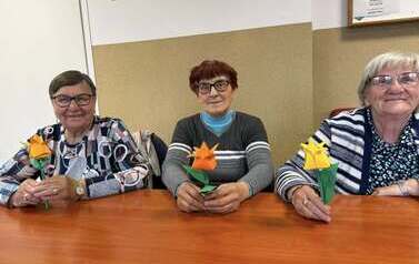 Wiosenne tulipany z origami 12