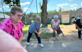 Galeria aktualności Seniorzy ćwiczą dziś na powietrzu 7