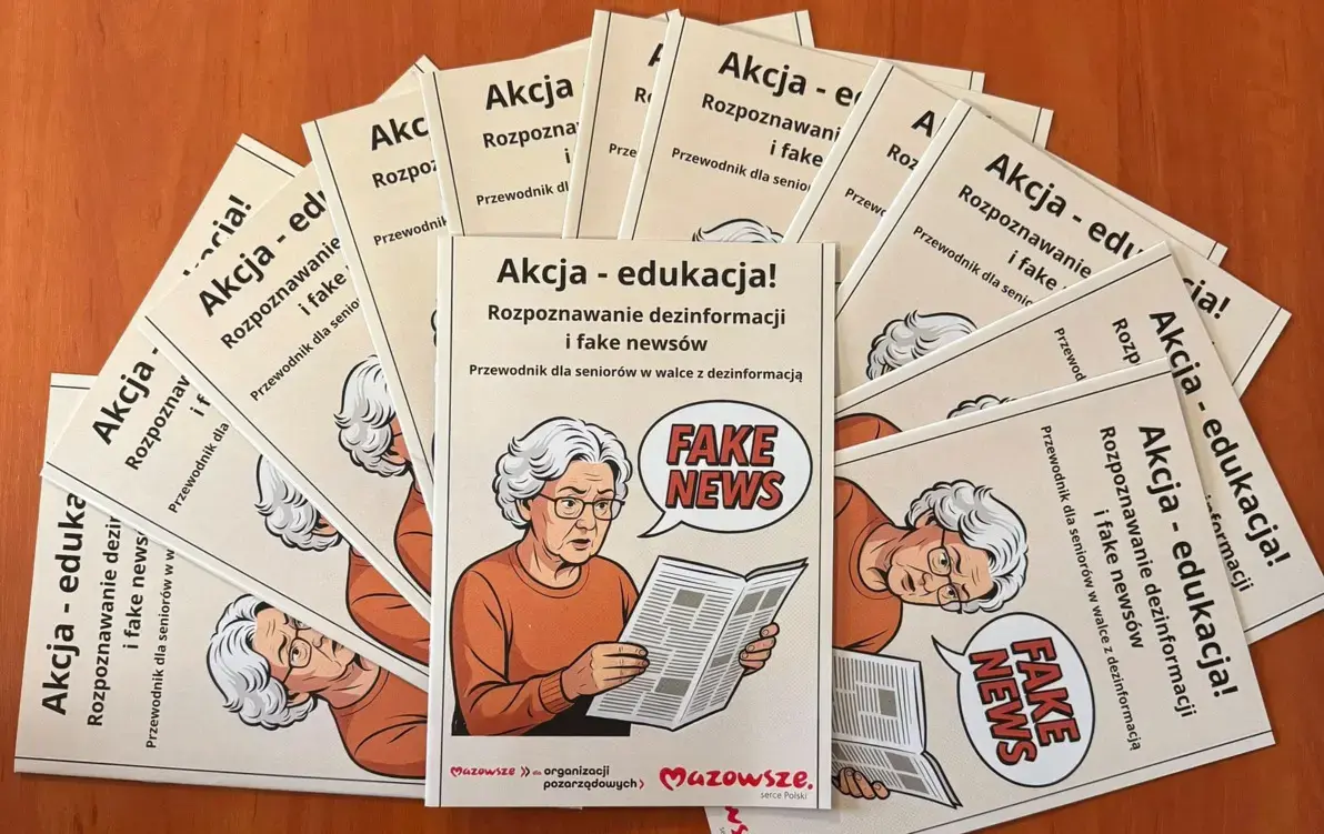 Zdjęcie do Rozmowa o rozpoznawaniu dezinformacji i fake news&oacute;w!